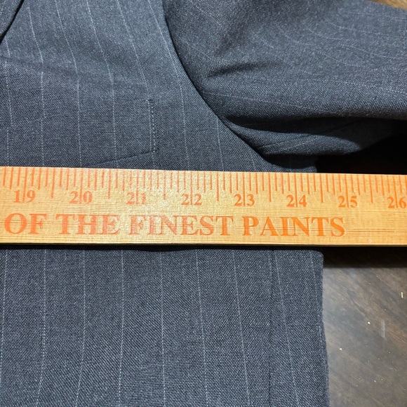 Vintage Palm Beach Lined Men’s Blazer Dark Gray Tuxedo Jacket no size available - Picture 8 of 11